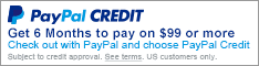 Pay Pal Credit Offer of 6 Months.